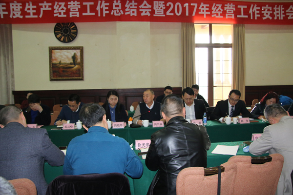 合乐HL8集团集团2016年度生产经营工作总结暨2017年 经营工作安排会顺利召开